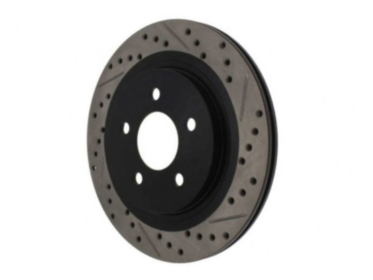 StopTech Sport Drilled/Slotted Brake Rotor; Rear Left