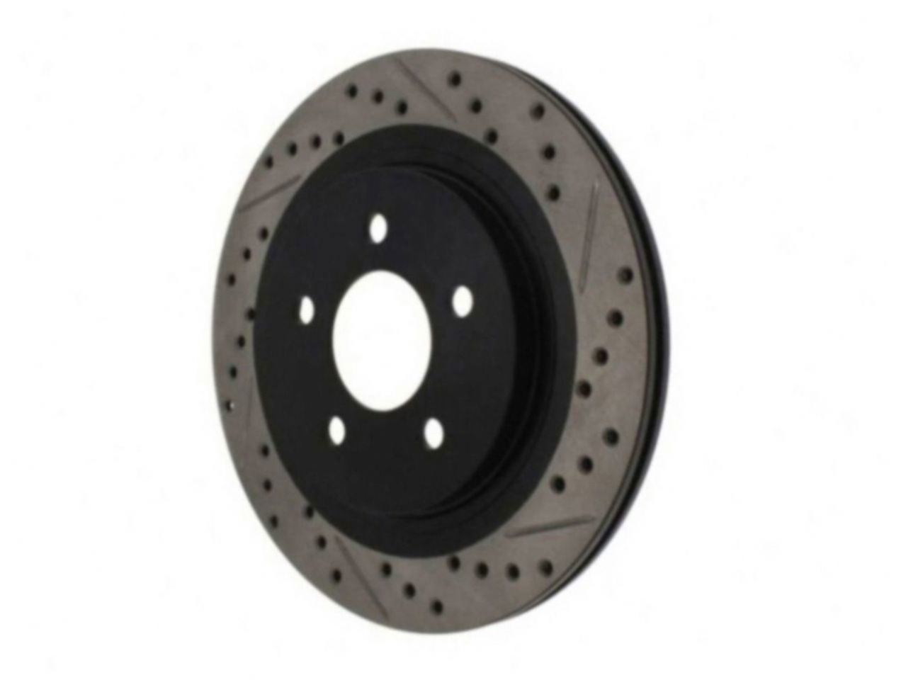 StopTech Sport Drilled/Slotted Brake Rotor; Rear Left