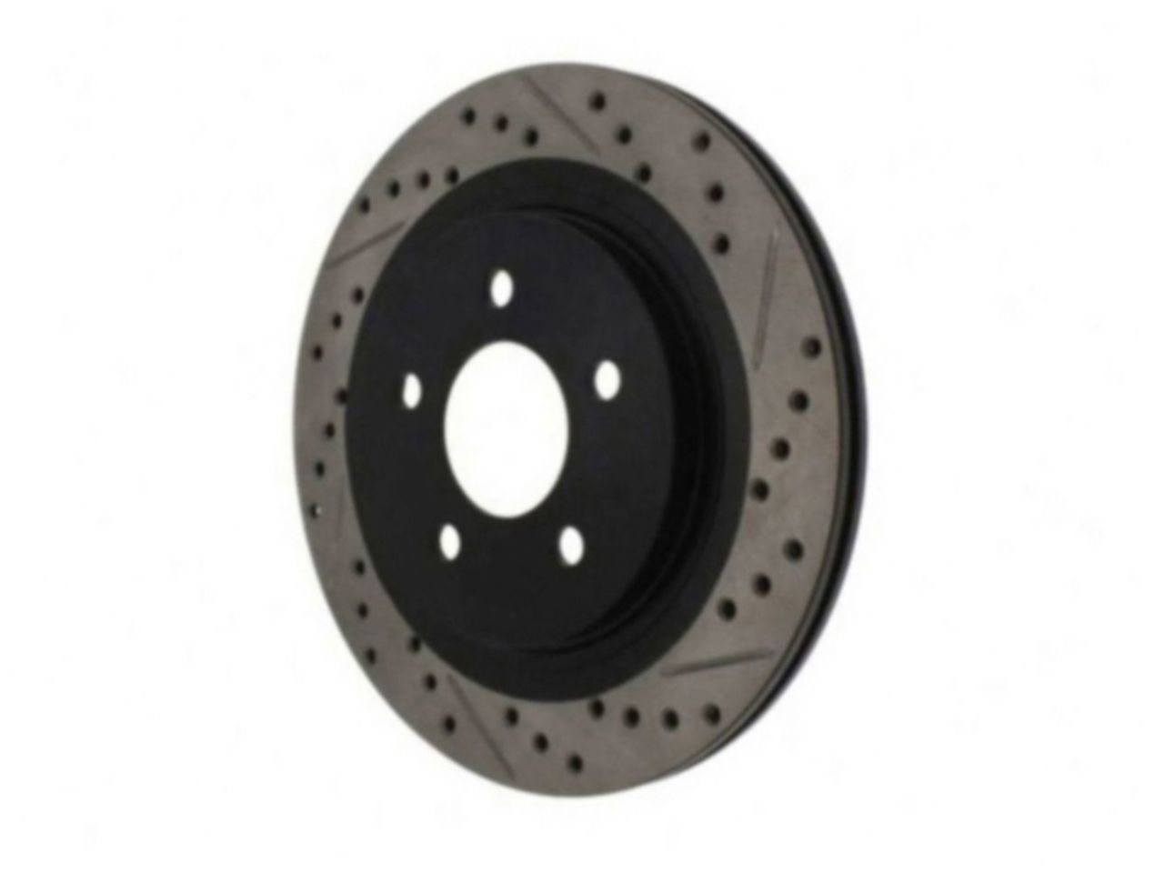 StopTech Sport Drilled/Slotted Brake Rotor; Front Left