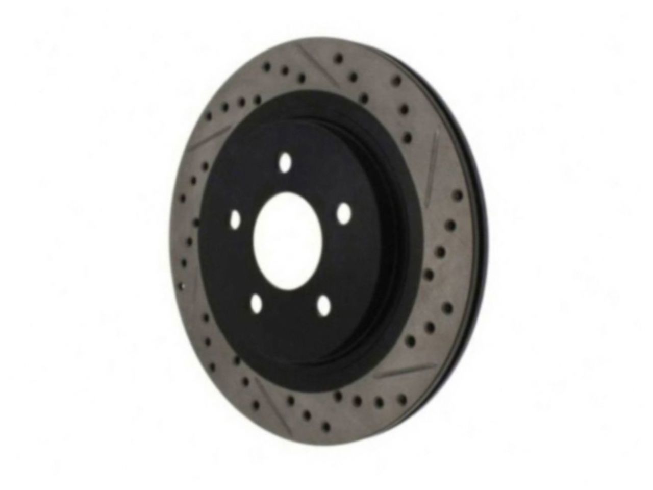 StopTech Sport Drilled/Slotted Brake Rotor; Front Right