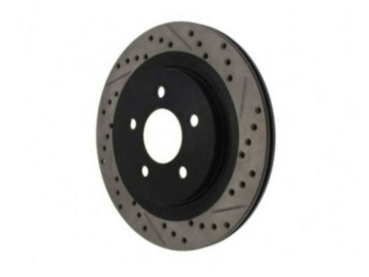 StopTech Sport Drilled/Slotted Brake Rotor; Rear Left