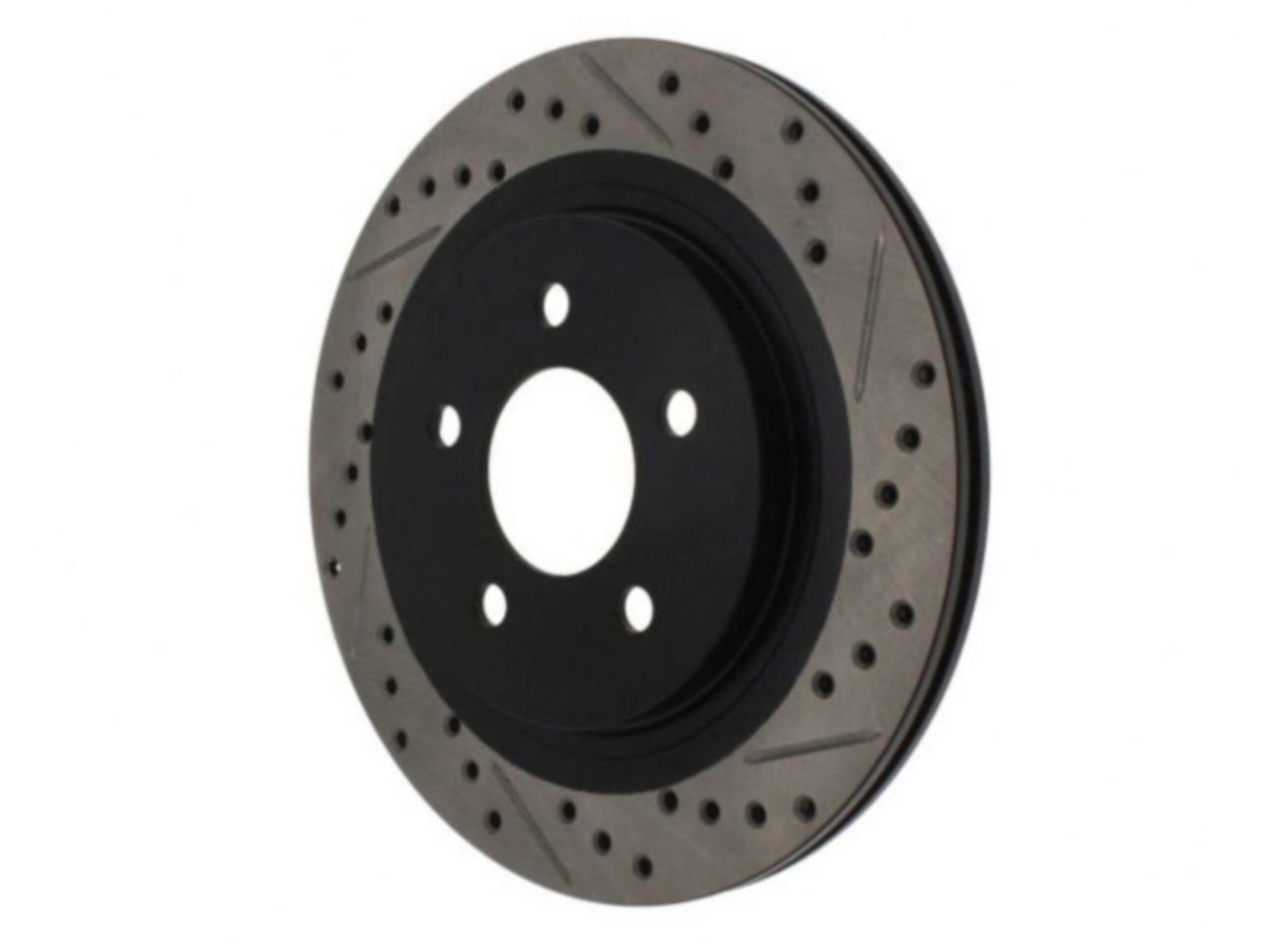 StopTech Sport Drilled/Slotted Brake Rotor; Rear Left