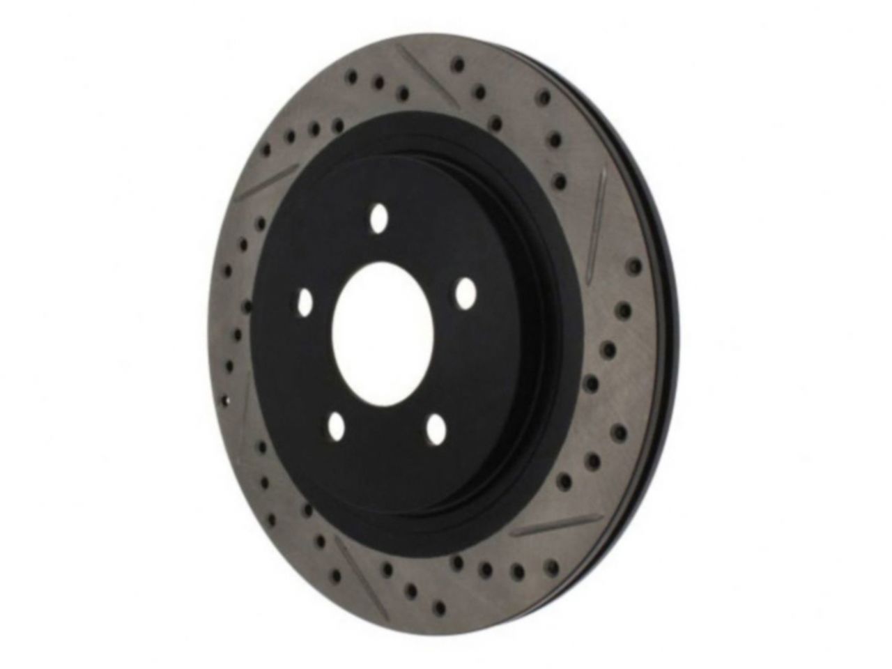 StopTech Sport Drilled/Slotted Brake Rotor; Rear Right