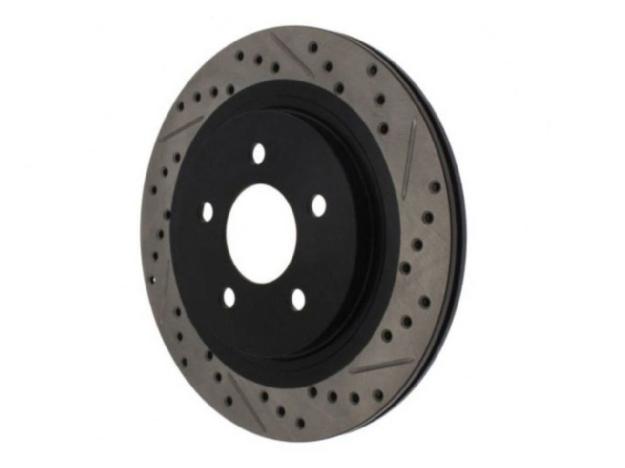 StopTech Sport Drilled/Slotted Brake Rotor; Rear Right