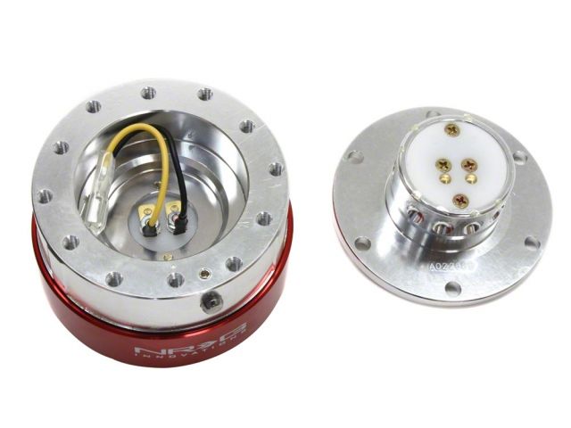 NRG Quick Release Kit Gen 1.5 Silver/Red