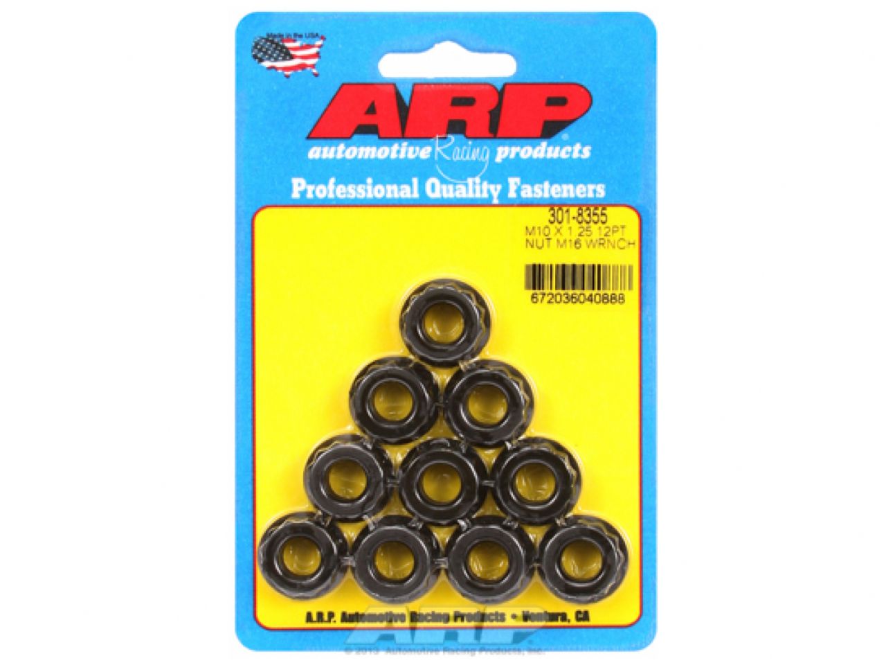 ARP Metric Nuts 301-8355 Item Image