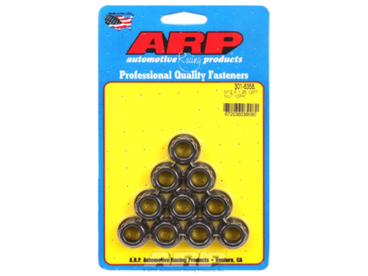 ARP Metric Nuts 301-8358 Item Image