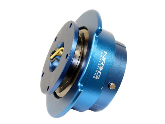 NRG Quick Release Kit Gen 2.5 5 Hole Blue/Blue Ring