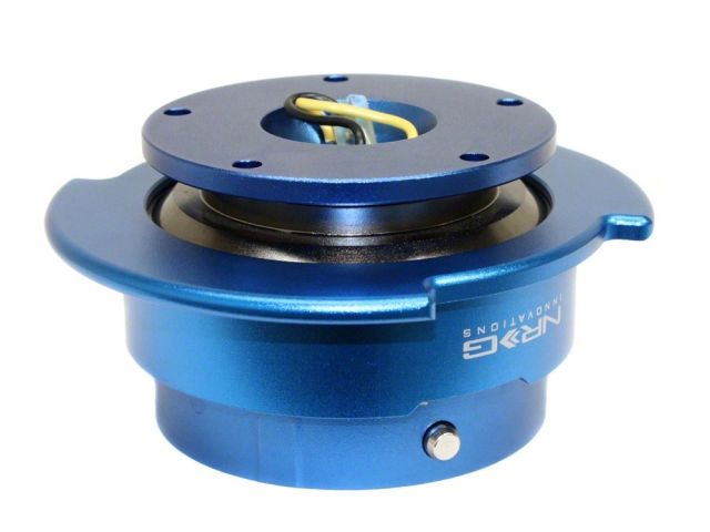 NRG Quick Release Kit Gen 2.5 5 Hole Blue/Blue Ring
