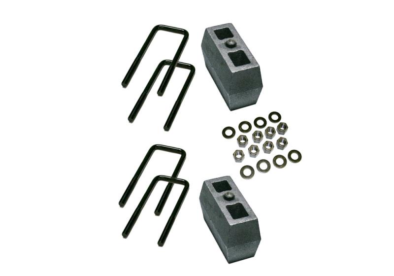 Superlift 89-96 Toyota Pickup 4WD Short Bed Standard Cab 4in Block Kit w/ 3.312in Wide U-Bolts 7249 Main Image