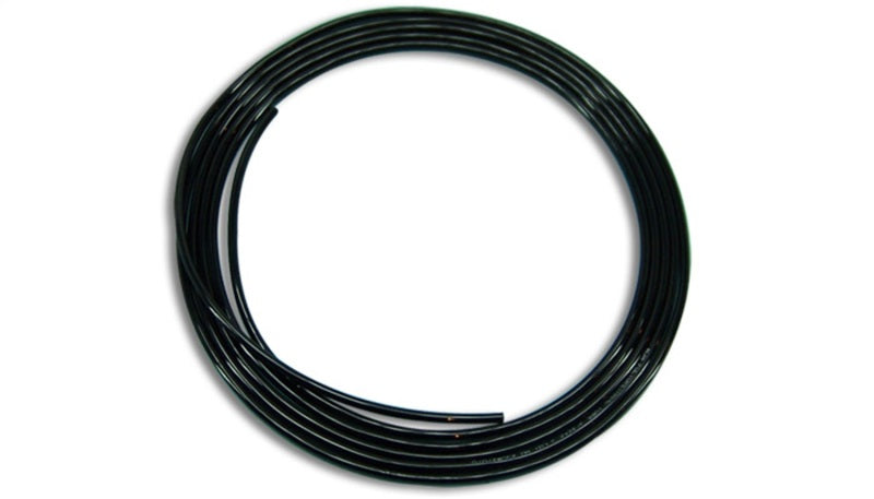 Vibrant 1/4" (6mm) diameter Polyethylene Tubing, 10 foot length - Black