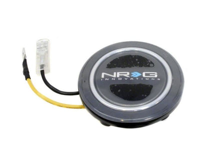 NRG Pilota Steering Wheel Black w/ Silver Trim 320mm