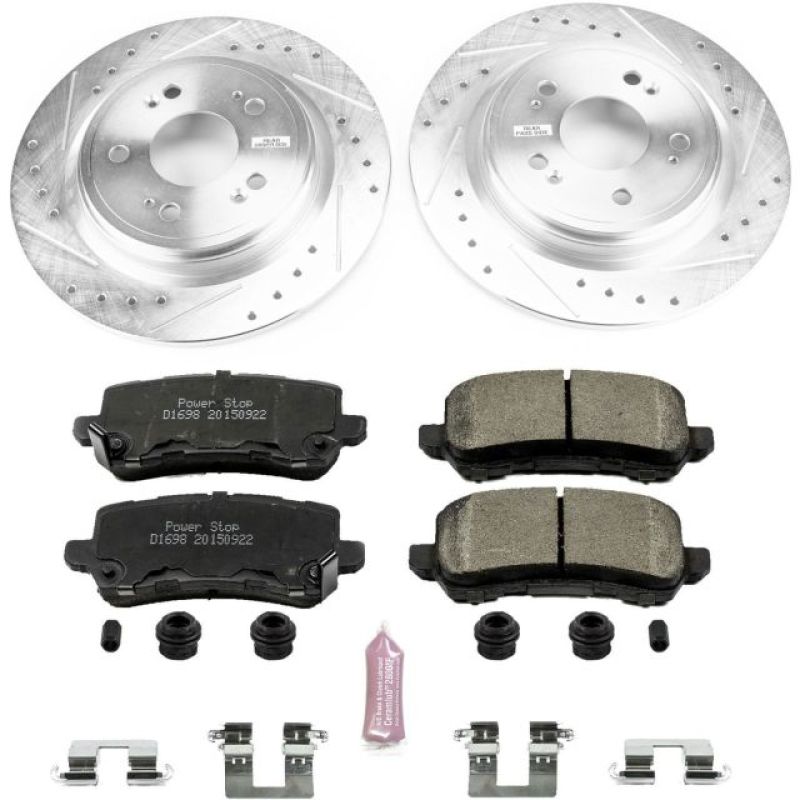 PowerStop PSB Z23 Evolution Kit Brakes, Rotors & Pads Brake Kits - Performance D&S main image