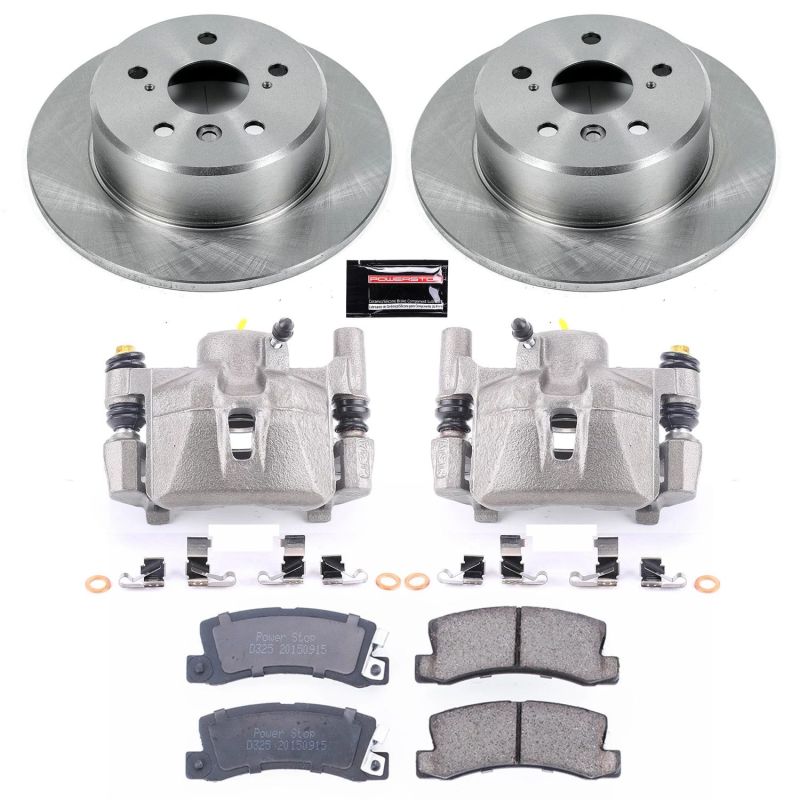 PowerStop PSB Autospecialty Kit w/Cals Brakes, Rotors & Pads Brake Kits - OE main image