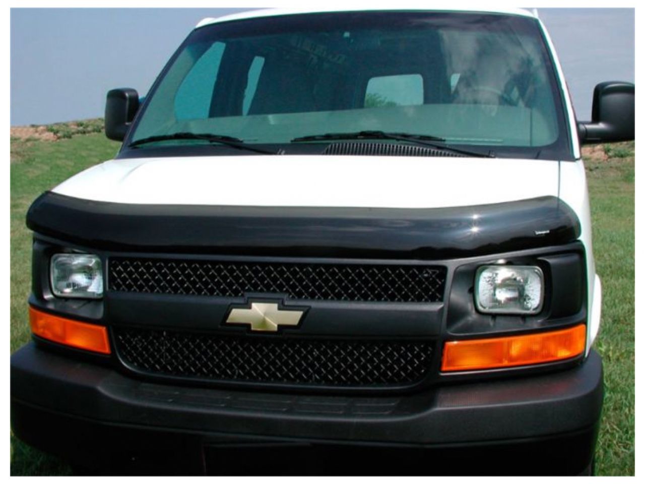 Stampede Vigilante Premium Hood Protector, Smoke, for 2003-2014 Chevrolet