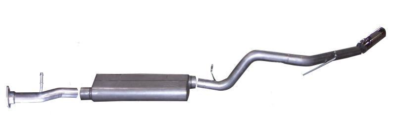 Gibson 06-09 Chevrolet Trailblazer LT 4.2L 2.5in Cat-Back Single Exhaust - Stainless 615599 Main Image