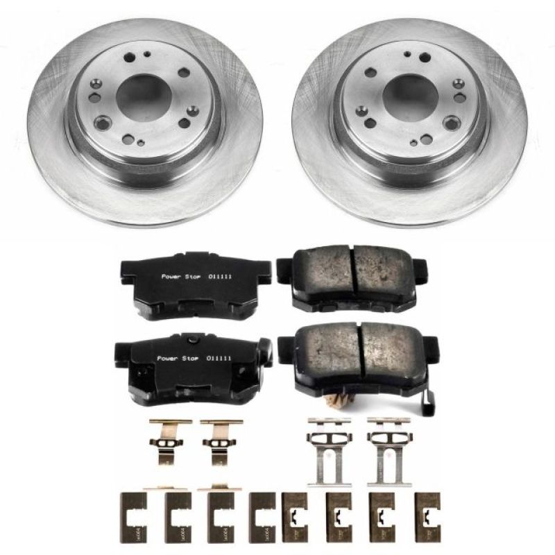 PowerStop PSB Autospecialty Kit Brakes, Rotors & Pads Brake Kits - OE main image