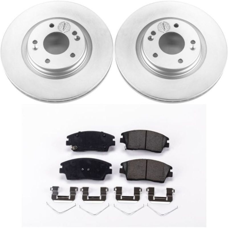 PowerStop PSB Z17 Evolution Coated Kit Brakes, Rotors & Pads Brake Kits - Performance Blank main image