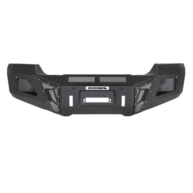 Go Rhino 15-19 GMC Sierra 2500HD/3500HD BR11 Front Bumper Replacement - Tex. Black 24262T