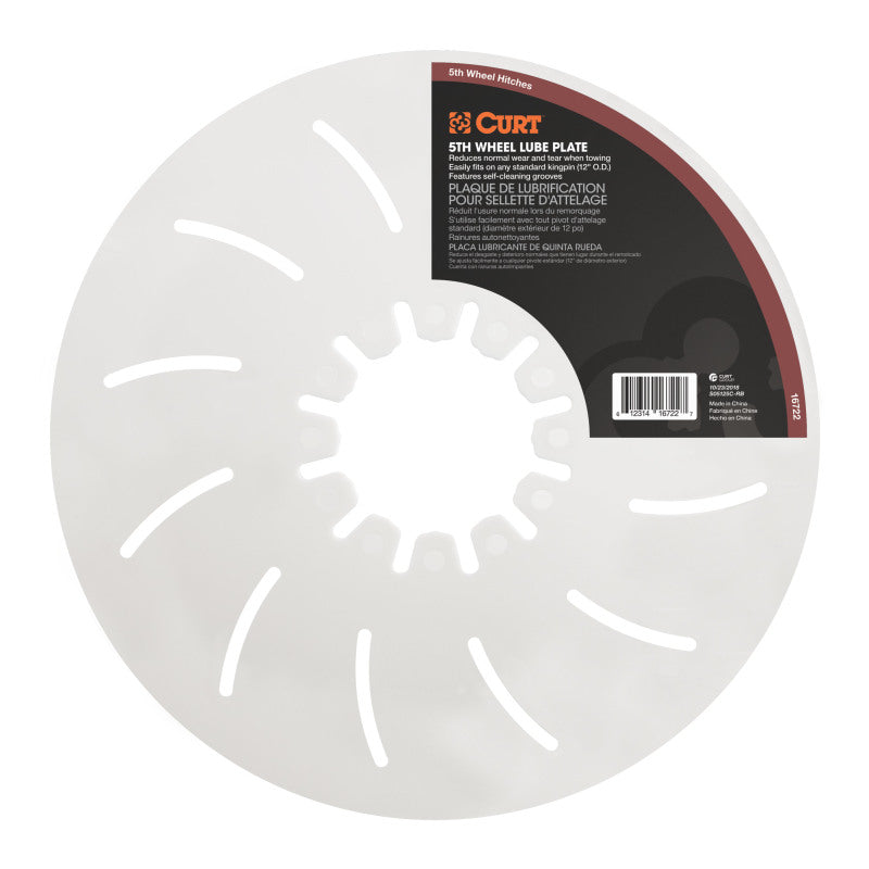 Curt CUR Wheel Lube Plates Trailer Hitches Hitch Accessories main image