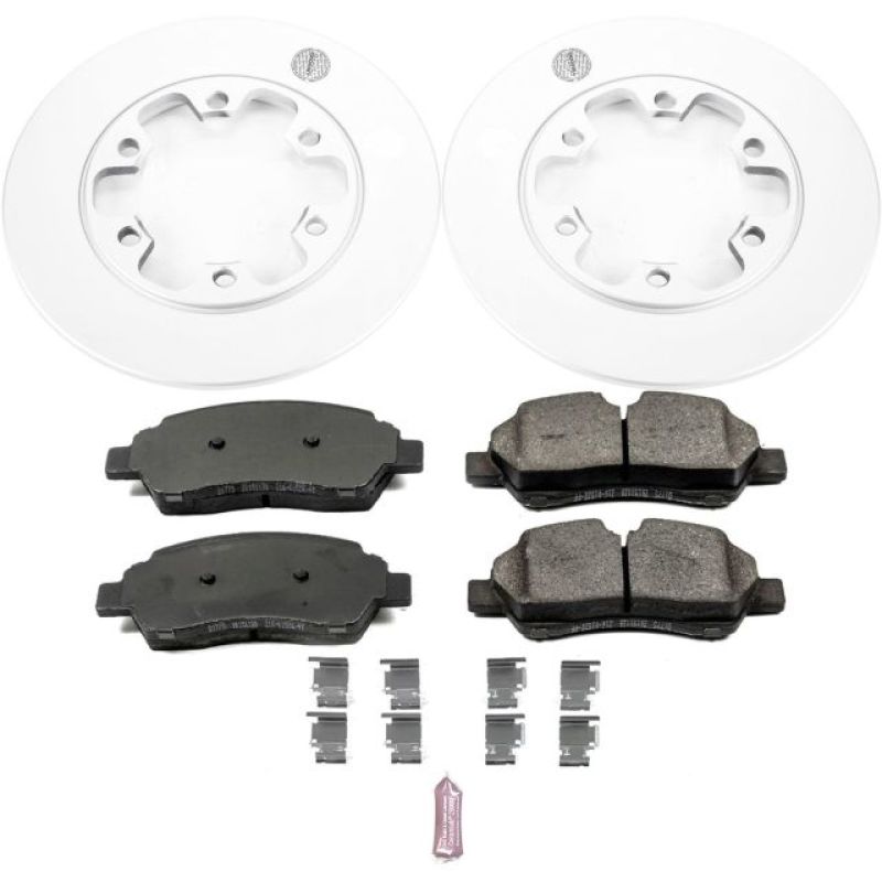 PowerStop PSB Z17 Evolution Coated Kit Brakes, Rotors & Pads Brake Kits - Performance Blank main image