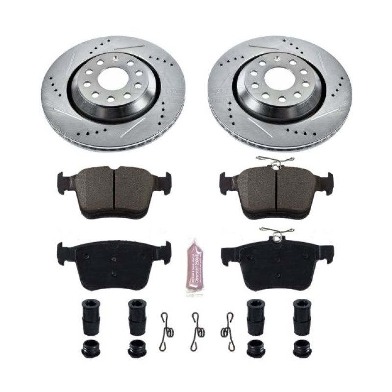 PowerStop PSB Z23 Evolution Kit Brakes, Rotors & Pads Brake Kits - Performance D&S main image