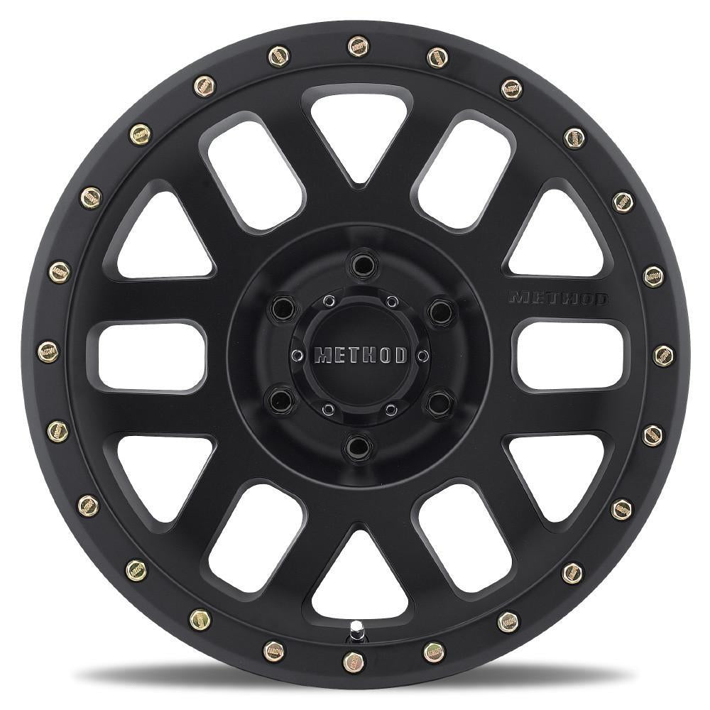 Method Race Wheels MR309 Grid Wheel Matte Black 17x8.5 0 8x180