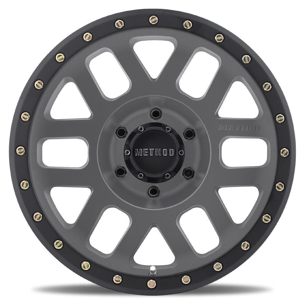 Method Race Wheels MR309 Grid Wheel Titanium / Black Street Loc 18x9 0 8x180