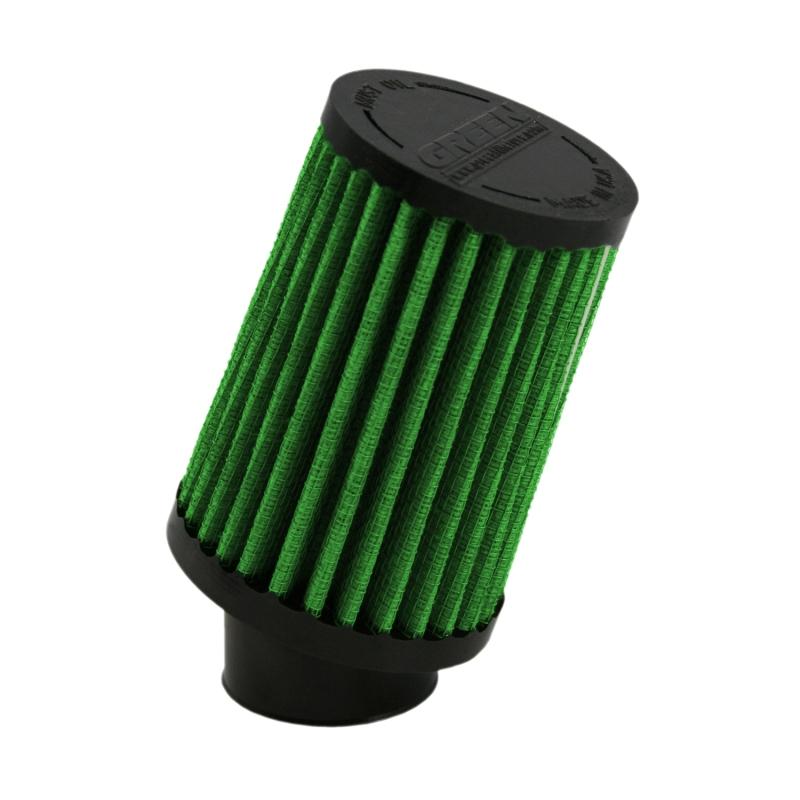 Green Filter Kart Cone Angled Filter - ID 1.25in. / Bse 2.75in. / Top 2.5in. / H 4in. 7164 Main Image