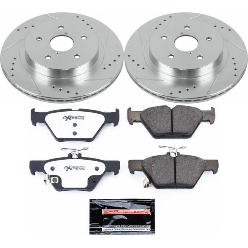 PowerStop PSB Z26 Street Warrior Kit Brakes, Rotors & Pads Brake Kits - Performance D&S main image