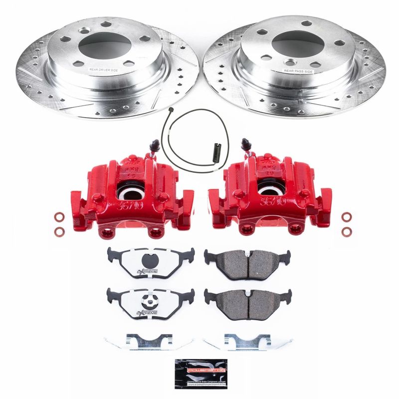 PowerStop PSB Z26 Street Kit w/Cals Brakes, Rotors & Pads Brake Kits - Performance D&S main image