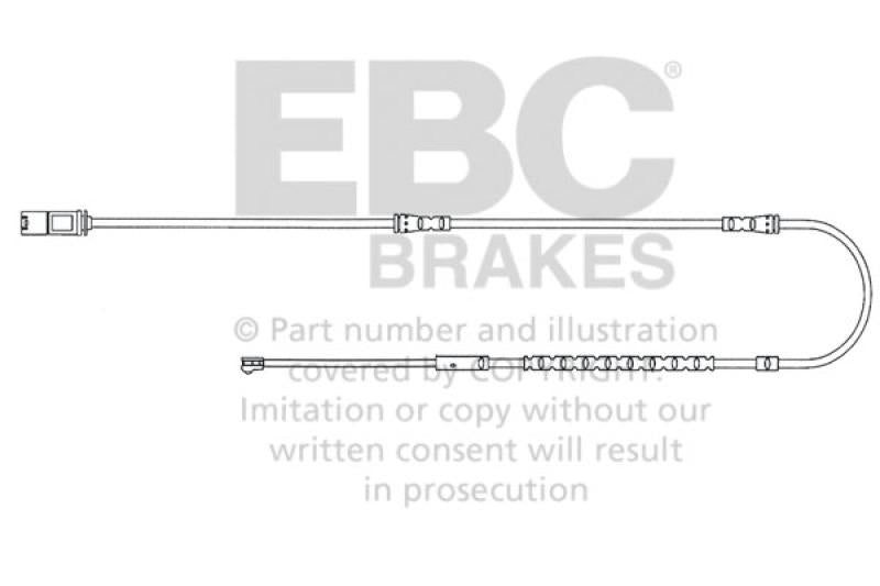 EBC 2010-2011 BMW 528 3.0L (F10) Front Wear Leads EFA128 Main Image