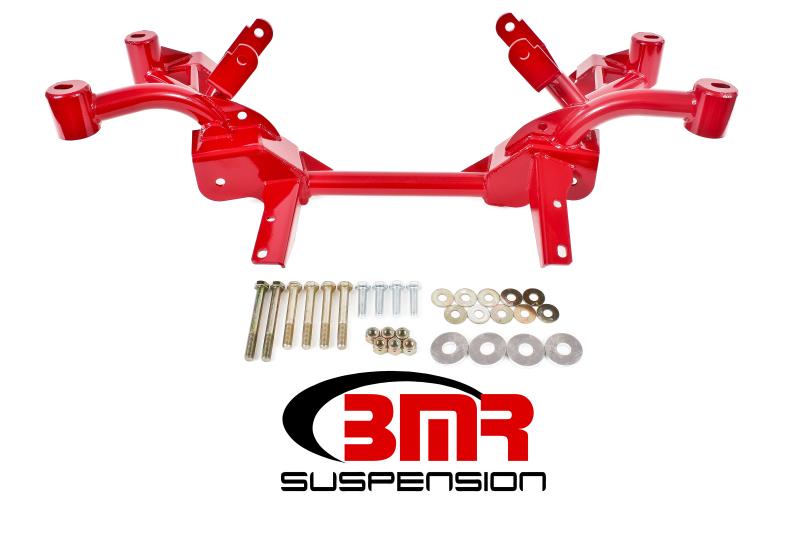 BMR 82-82 3rd Gen F-Body K-Member w/ LS1 Motor Mounts and Pinto Rack Mounts - Red KM008-1R Main Image