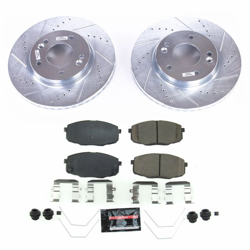 PowerStop PSB Z23 Evolution Kit Brakes, Rotors & Pads Brake Kits - Performance D&S main image