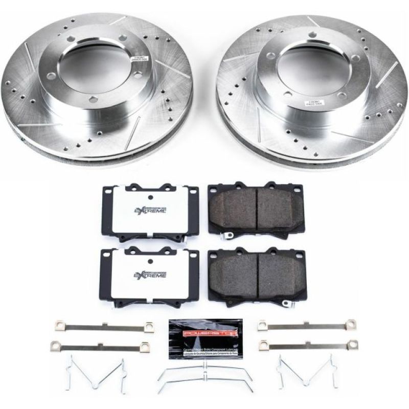 PowerStop PSB Z36 Truck & Tow Kit Brakes, Rotors & Pads Brake Kits - Performance D&S main image