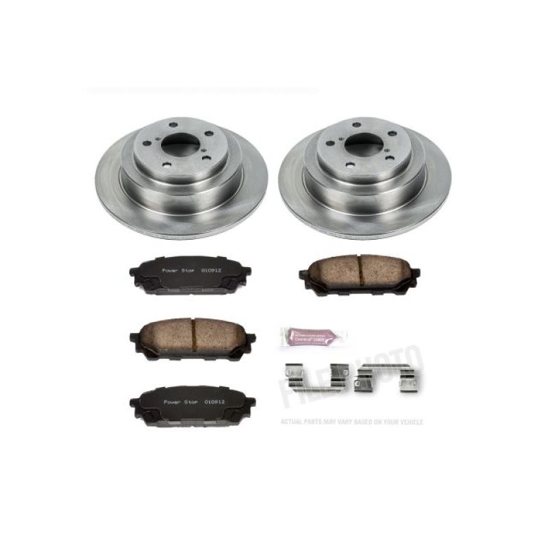 PowerStop PSB Autospecialty Kit Brakes, Rotors & Pads Brake Kits - OE main image