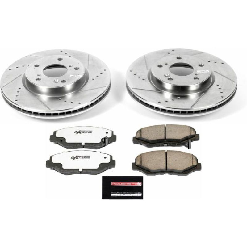 PowerStop PSB Z26 Street Warrior Kit Brakes, Rotors & Pads Brake Kits - Performance D&S main image