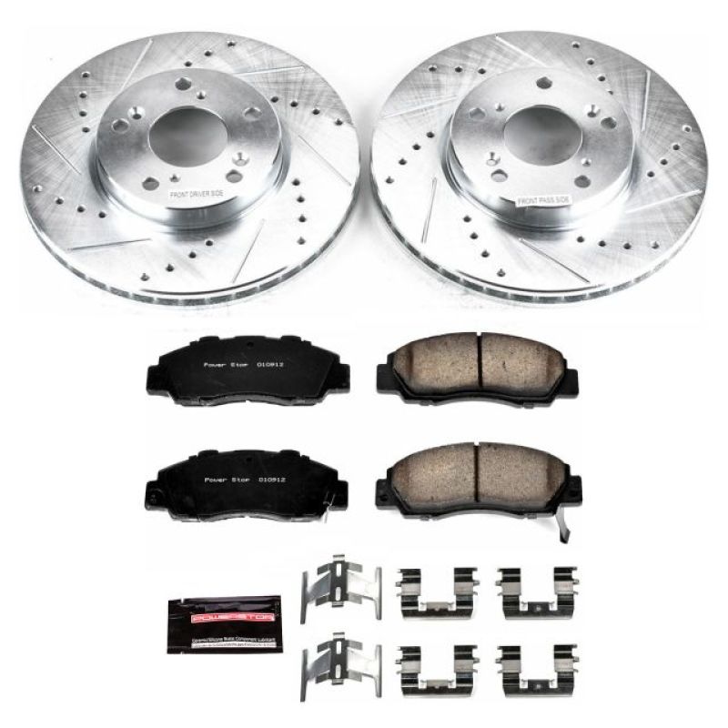 PowerStop PSB Z23 Evolution Kit Brakes, Rotors & Pads Brake Kits - Performance D&S main image