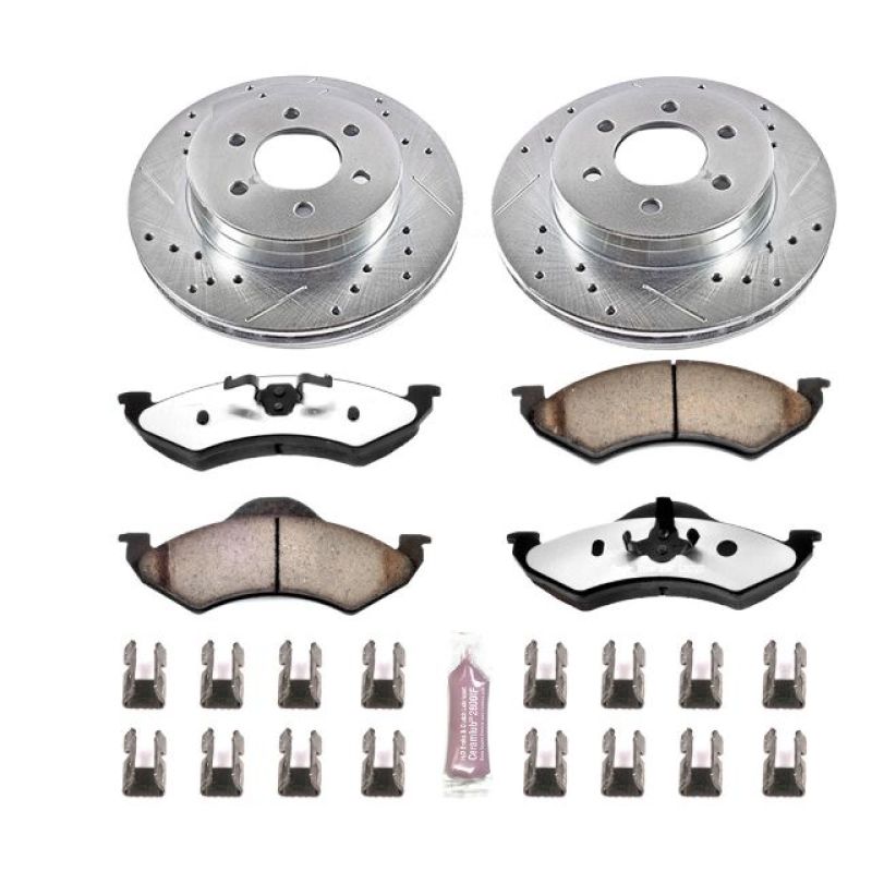 PowerStop PSB Z36 Truck & Tow Kit Brakes, Rotors & Pads Brake Kits - Performance D&S main image