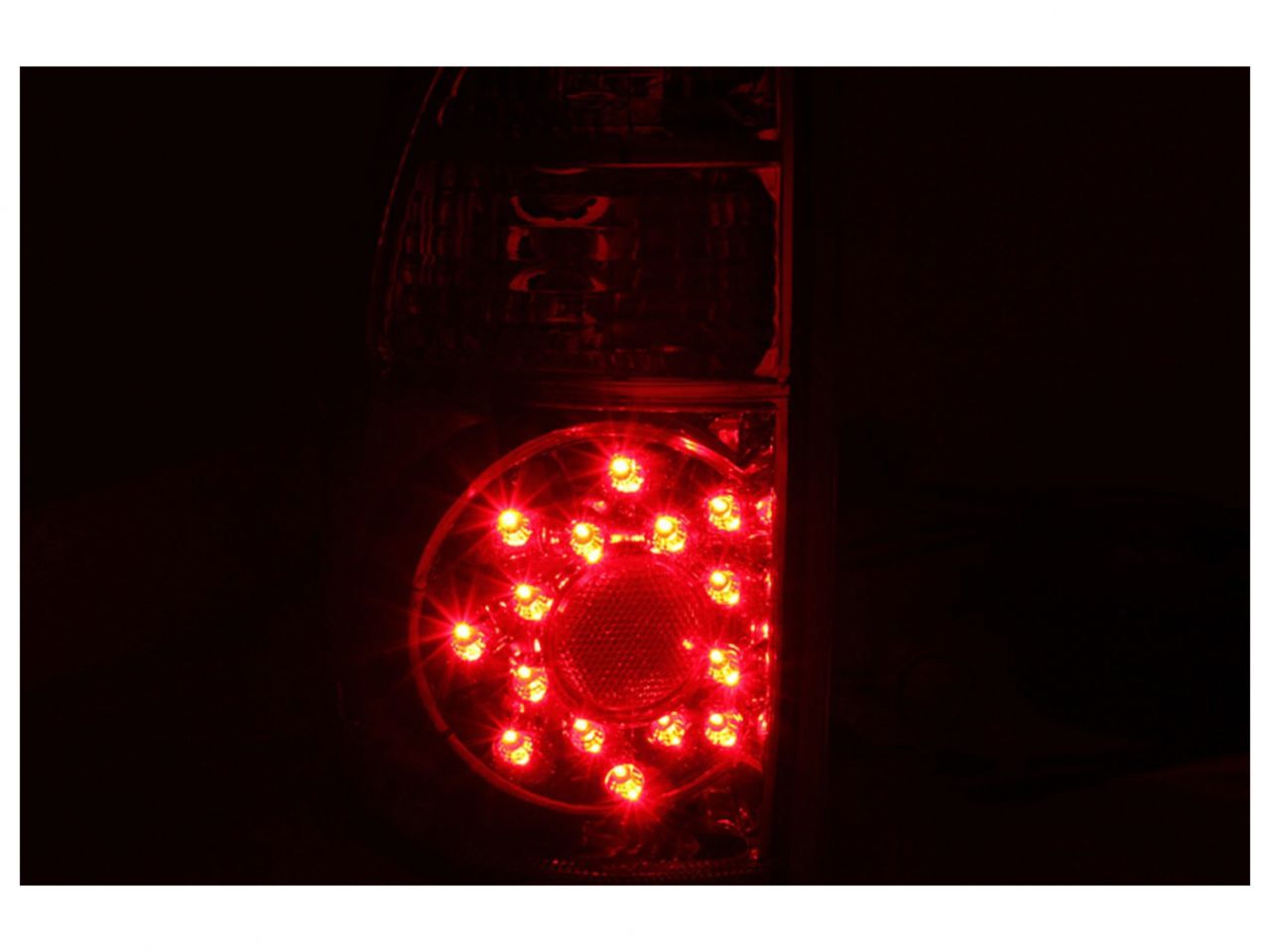 Anzo 2005-2006 Toyota Tundra LED Taillights Red/Clear