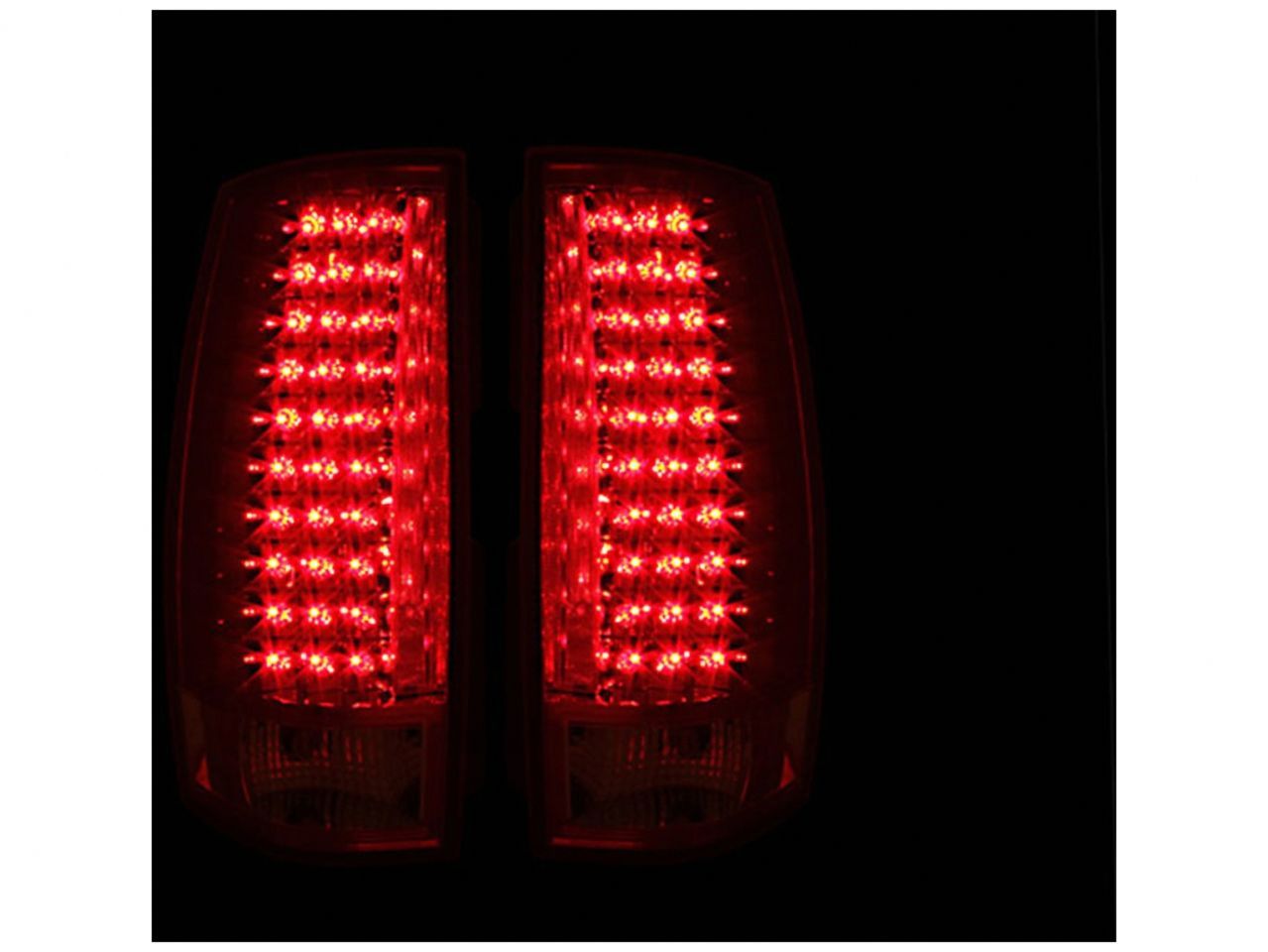 Anzo 2007-2014 Chevrolet Suburban LED Tail lights Red/Clear G4