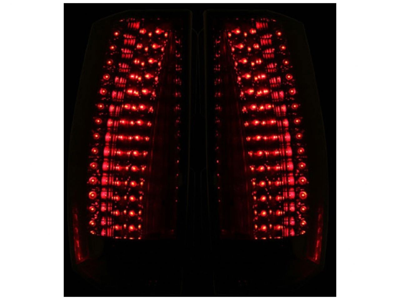 Anzo 2007-2014 Chevrolet Suburban LED Taillights Smoke - Escalade Look