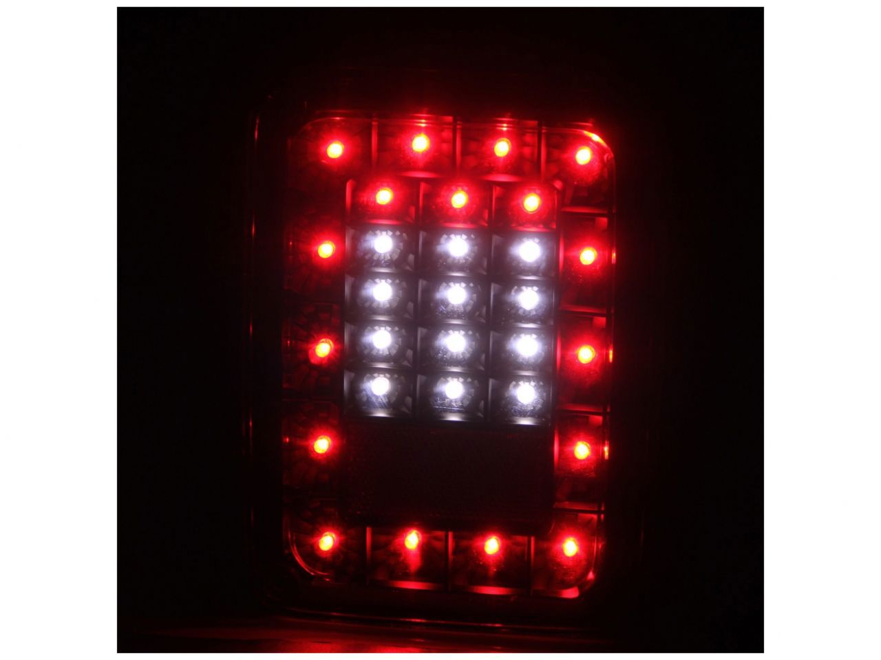 Anzo 2007-2015 Jeep Wrangler LED Tail lights Chrome