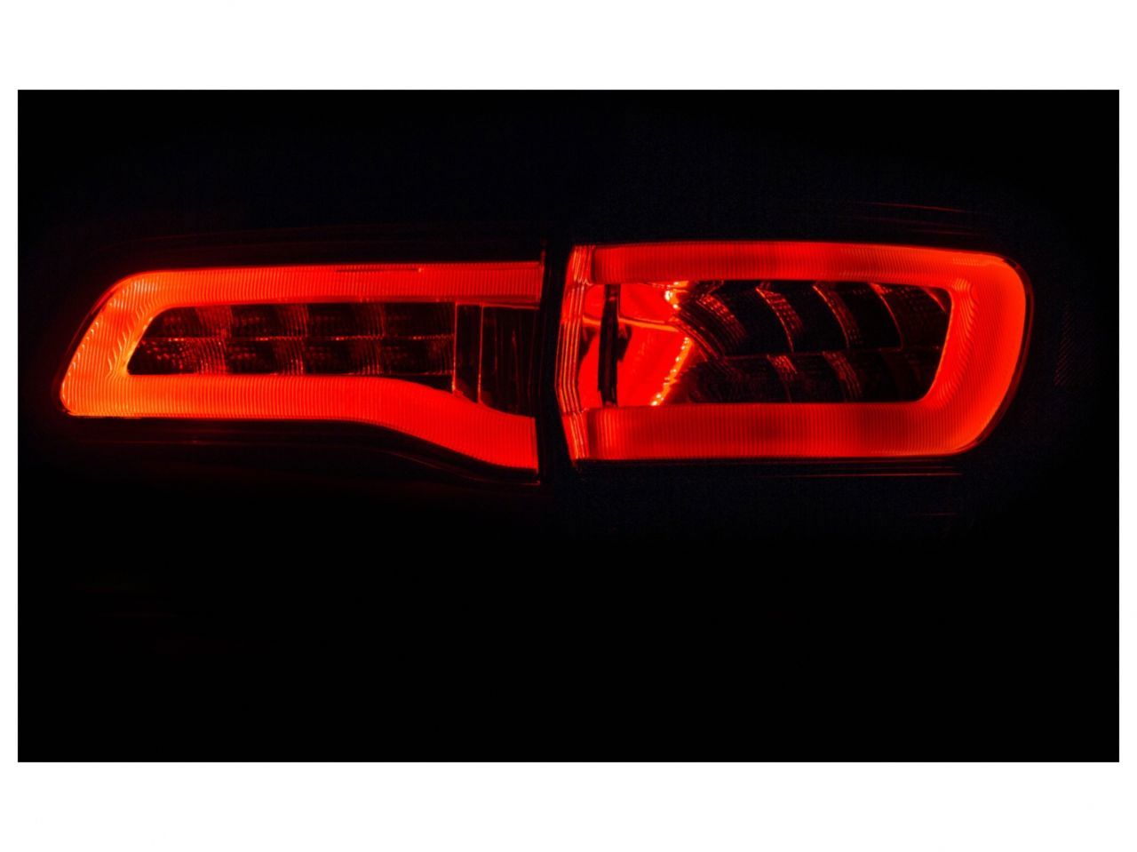 Anzo 2014-2015 Jeep Grand Cherokee LED Taillights Red/Clear