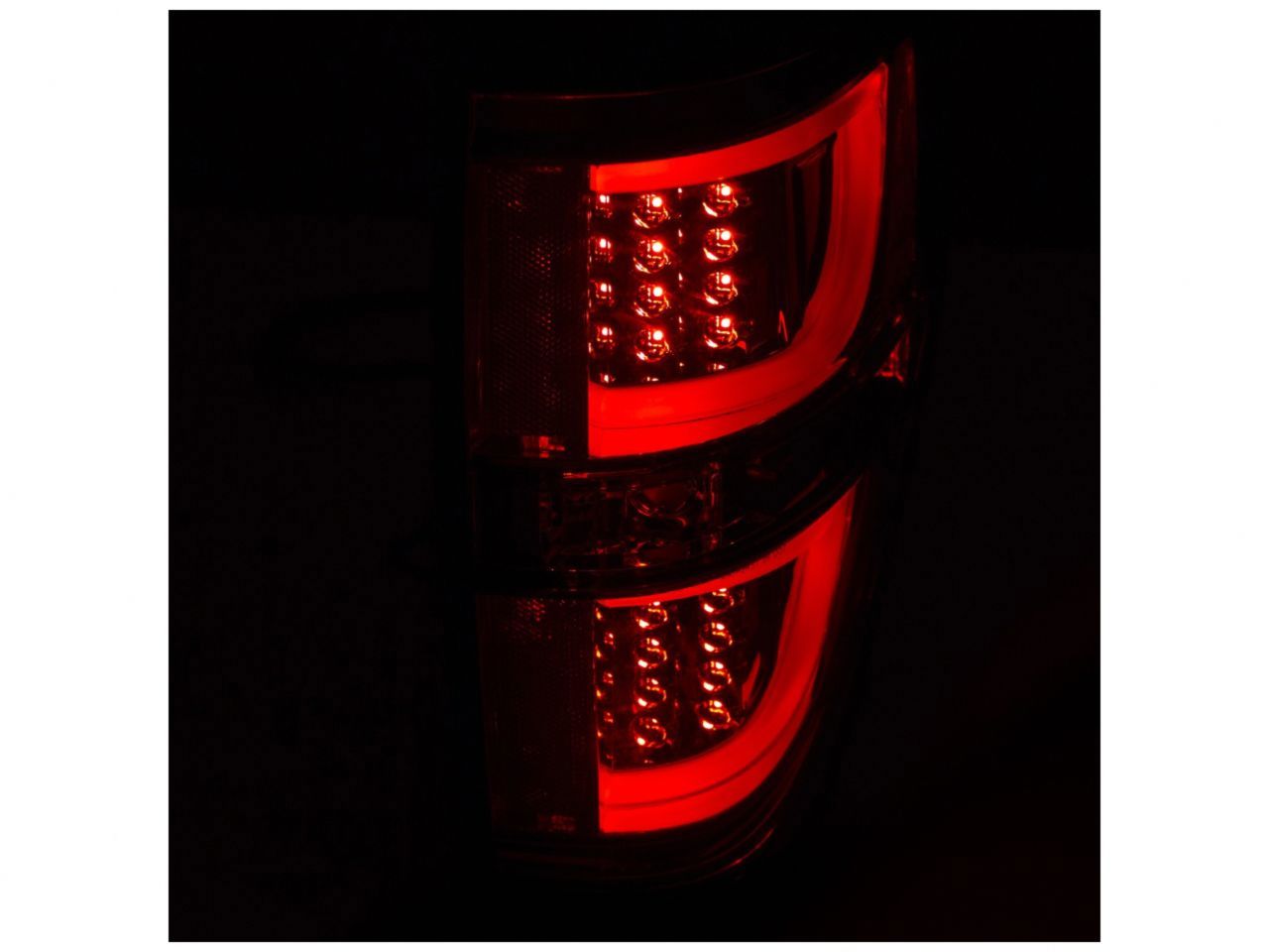 Anzo 2009-2013 Ford F-150 LED Taillights Chrome