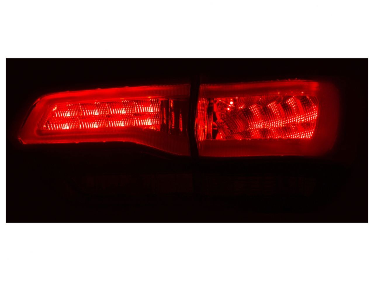 Anzo 2014-2016 Jeep Grand Cherokee LED Taillights Red/Clear