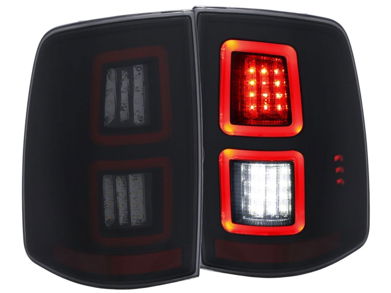 Anzo LED Smoke 13-17 Dodge Ram 1500/2500/3500 LED Taillights Smoke