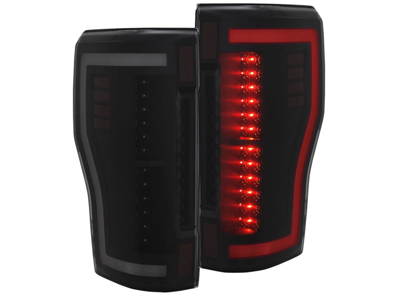 Anzo Ford F-250/350/450/550 Super Duty 17-18 L.E.D Tail Lights Smoke