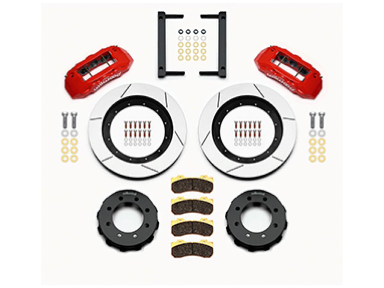 Wilwood TX6R Front Kit, 16.00", Red, 2005-2012 Ford F250/F350