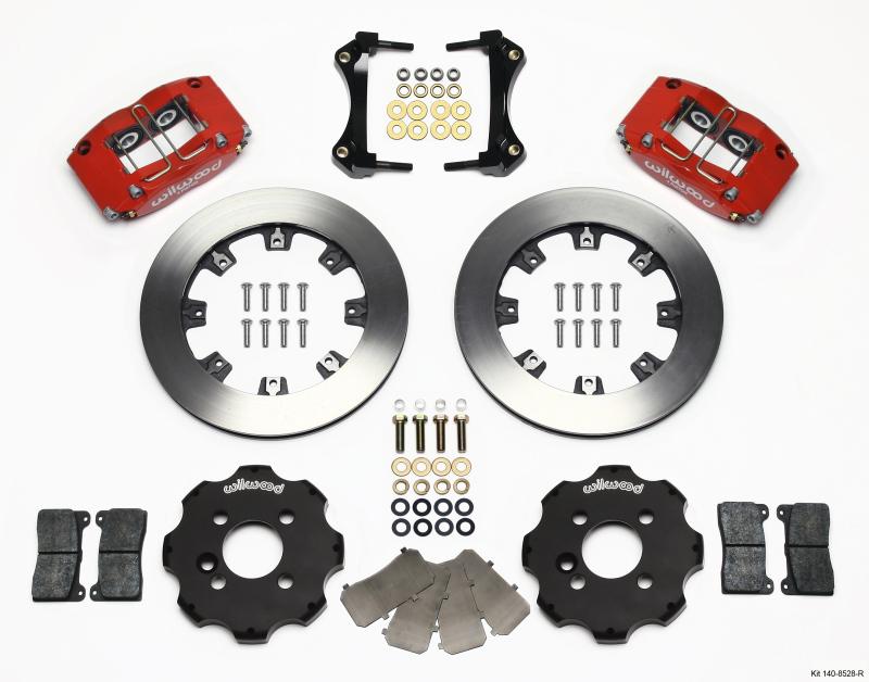 Wilwood Dynapro Radial Front Kit 12.19in Red Mini Cooper 140-8528-R Main Image